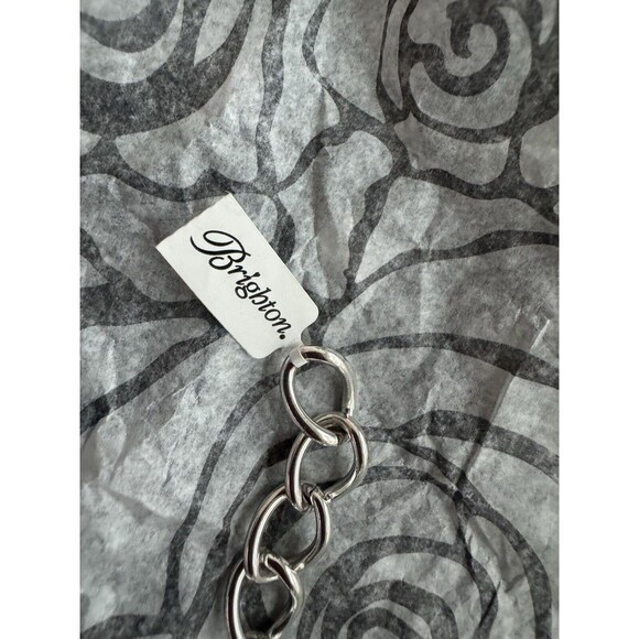 NWT BRIGHTON Bilbao Crystal silver bracelet watch designer $125 toggle main image 5